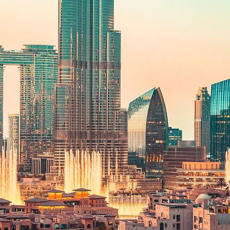 Elite Royal Apartment - Panoramic Full Burj Khalifa, Fountain & Skyline View - Baron 두바이 외부 사진