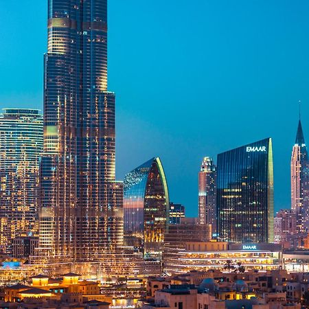 Elite Royal Apartment - Panoramic Full Burj Khalifa, Fountain & Skyline View - Baron 두바이 외부 사진