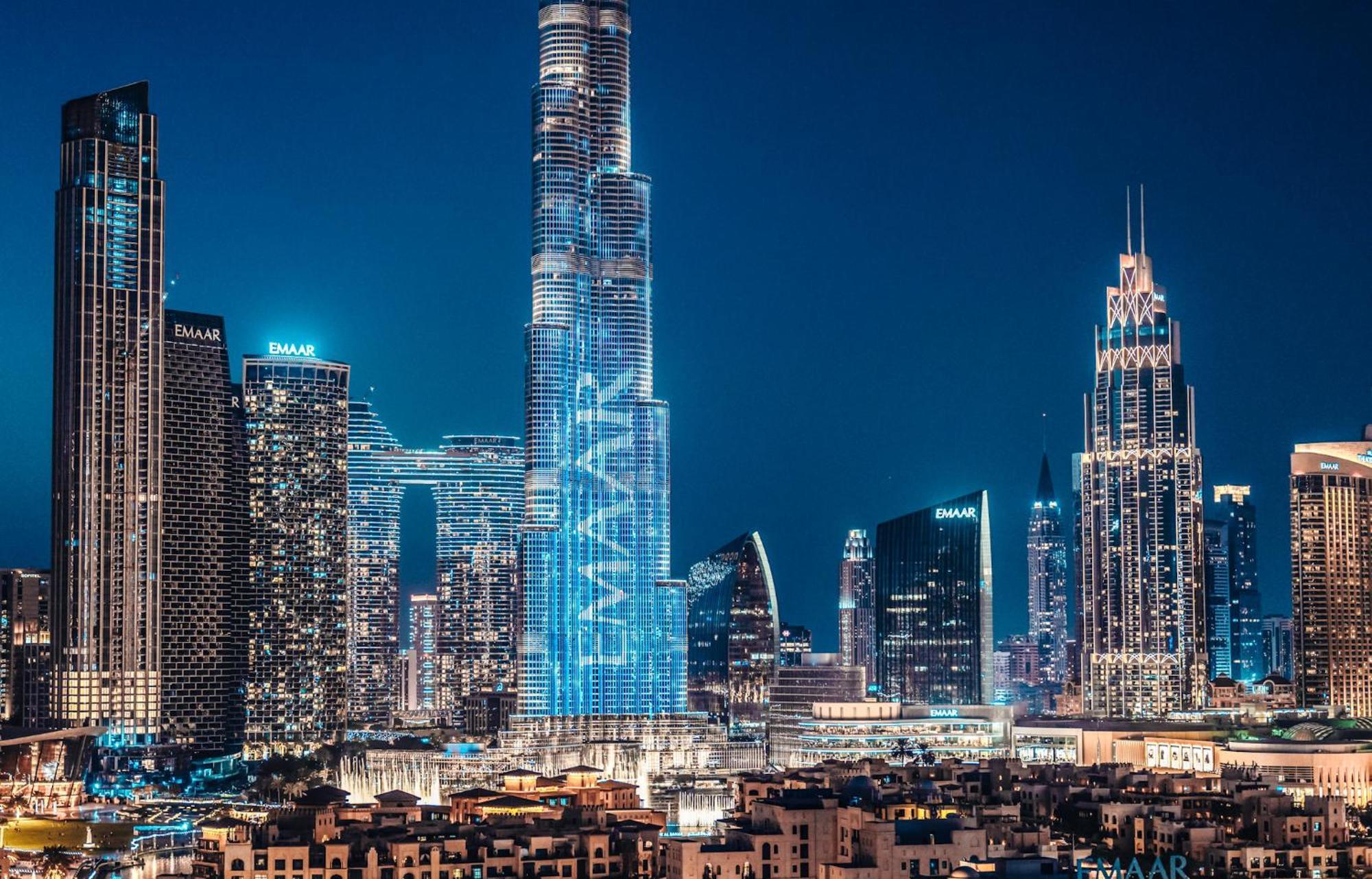 Elite Royal Apartment - Panoramic Full Burj Khalifa, Fountain & Skyline View - Baron 두바이 외부 사진